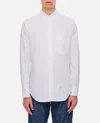 Thom Browne Classic L/s Bd Pc Shirt Cotton Shirt In White