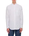Thom Browne Classic L/s Bd Pc Shirt Cotton Shirt In White