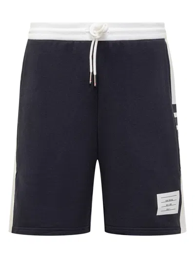 Thom Browne Classic Cotton Shorts In Multi