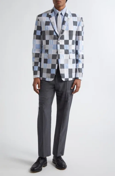 Thom Browne Classic Fit 1 Patchwork Blazer