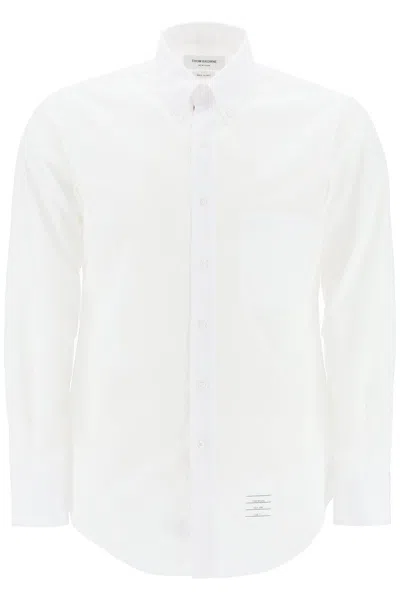 Thom Browne Cotton Straight-fit Shirt In White