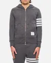 Thom Browne Gray Cotton Sweatshirt In Grey