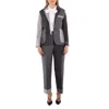 Thom Browne Giacca In Lana Multicolor Donna