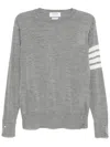Thom Browne Classic 4-bar Mesh In Grey