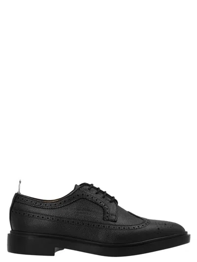 Thom Browne Classic Longwing Brogues In Black