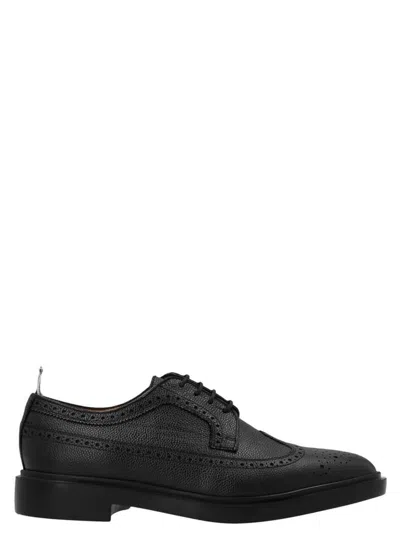 THOM BROWNE CLASSIC LONGWING LACE UP SHOES BLACK