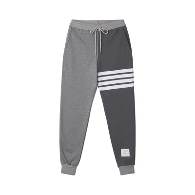Pre-owned Thom Browne Classic Loop Back Sweatpants 'tonal Grey' | Men's Size 4 In Gray