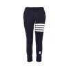 Thom Browne 'classic Loopback 4-bar' Cotton Sweatpants In Blue