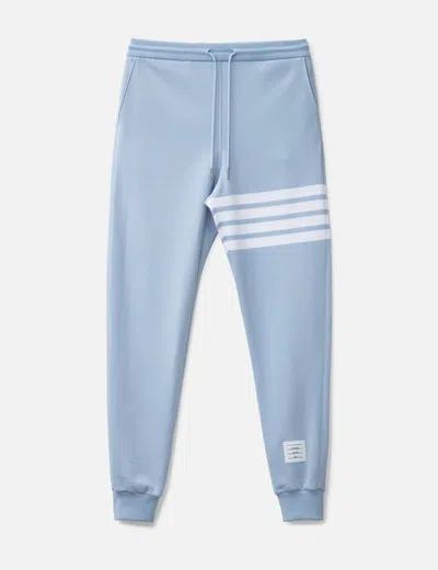 Thom Browne Classic Loopback 4-bar Sweatpants In Blue