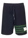 Thom Browne Classic Loopback 4-bar Sweatshorts Trousers Blue