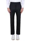 Thom Browne Blue Wool Trousers