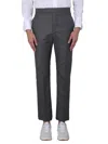 Thom Browne Classic Pants In Grey