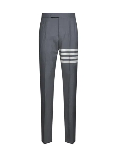 Thom Browne Classic Pants With Martingale In Grey