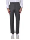 Thom Browne Classic Pants In Med Grey
