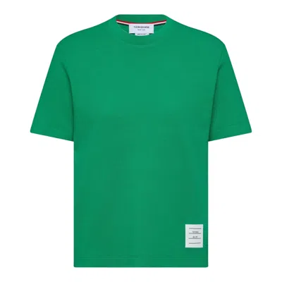 Thom Browne Classic Pique 4-bar Tee Women In White