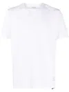 Thom Browne Classic Pique Striped T-shirt Clothing