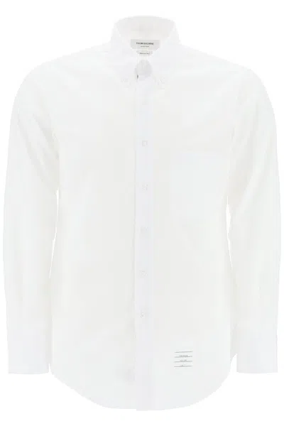 Thom Browne Classic Poplin Shirt In White