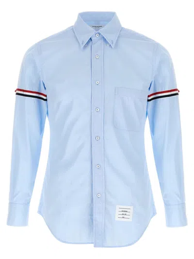 Thom Browne 'classic Rwb' Shirt In Blue
