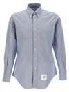 Thom Browne Classic Shirt And Blouse In Light Blue