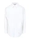 Thom Browne Classic L/s Bd Pc Shirt W/ Cf Gg Placket In Solid Poplin In White