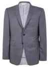 Thom Browne Tailored Sport Coat Slim Fit Super 120s Twill In Grey