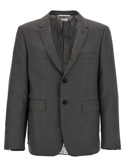 Thom Browne 'classic Sport Coat' Blazer In Gray