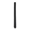 Thom Browne Diagonal Stripe Classic Wool Tie In Grey