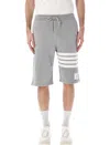 Thom Browne Classic Sweat Shorts In Classic Loopback In Gray