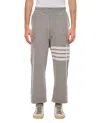 Thom Browne Engineered 4-bar Jersey Sweatpant In Grey