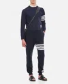 Thom Browne Classic 4-bar Sweatshirt In Blue