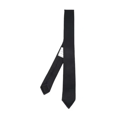 Thom Browne Classic Tie In Black