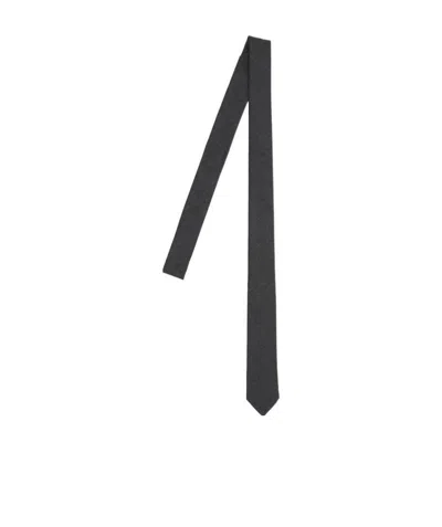 Thom Browne Classic Tie In Black