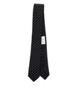 Thom Browne Classic Tie In Blue