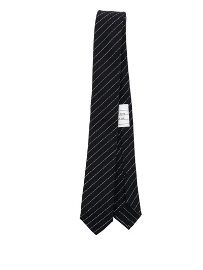 Thom Browne Classic Tie In Blue