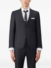 Thom Browne Classic Twill Sport Wool Blazer In Black