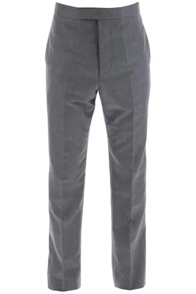 THOM BROWNE CLASSIC TWILL TROUSERS FOR MEN
