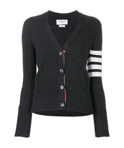 THOM BROWNE THOM BROWNE 4-BAR V-NECK CARDIGAN