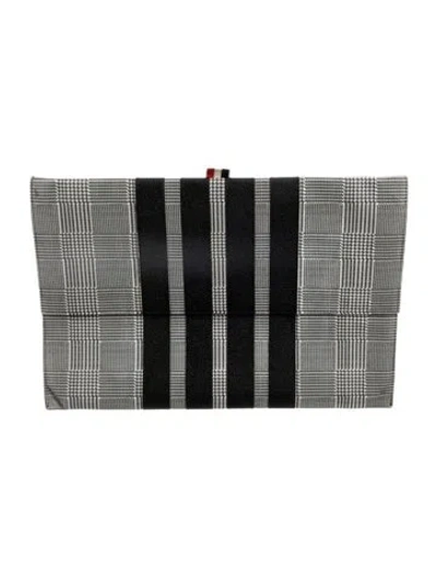 Pre-owned Thom Browne Clutch In Black