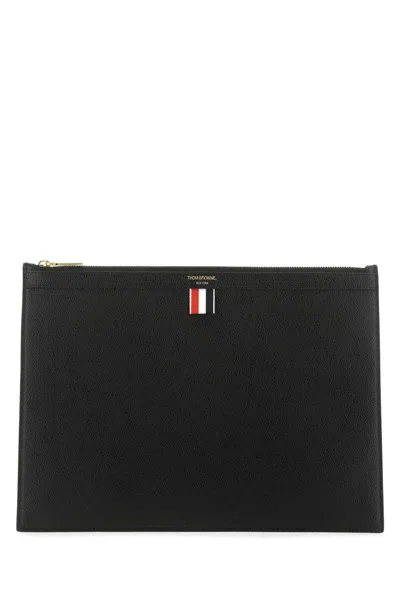 Thom Browne Clutch In Black