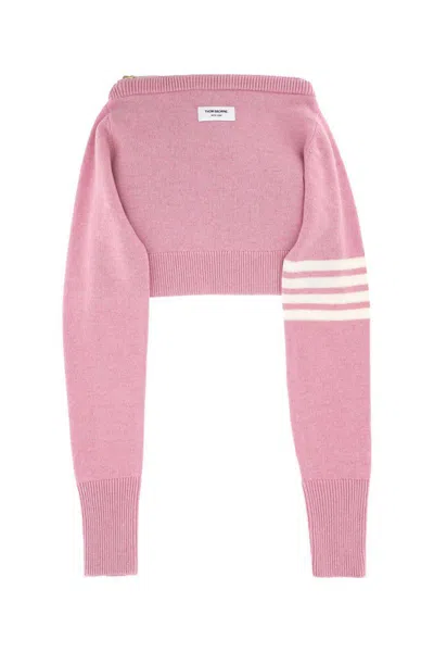 Thom Browne Clutch In Pink