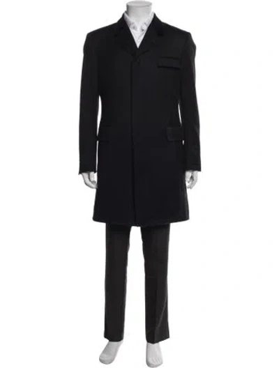 Pre-owned Thom Browne Coat In Black