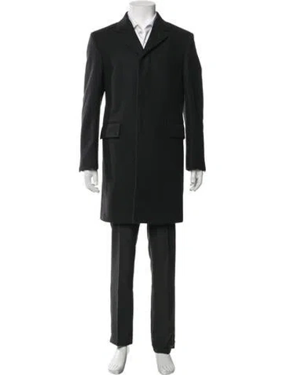 Pre-owned Thom Browne Coat In Black