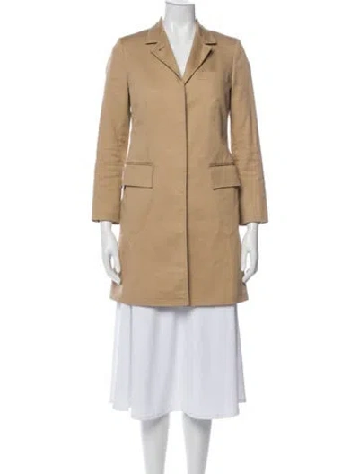 Pre-owned Thom Browne Coat In Neutral