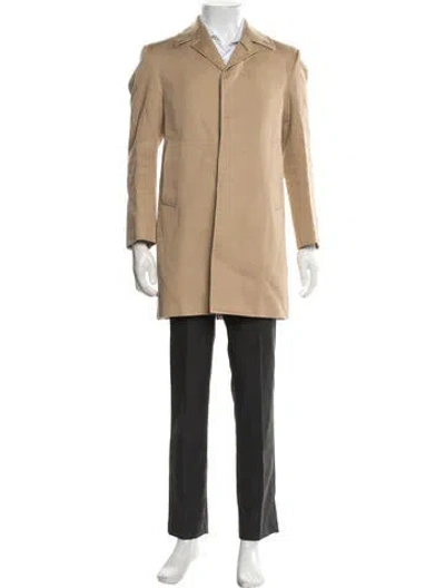 Pre-owned Thom Browne Coat In Neutrals