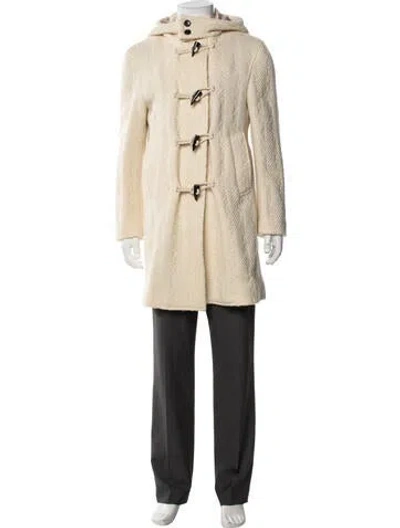 Pre-owned Thom Browne Coat In Neutrals