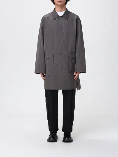 Thom Browne Coat  Men Color Grey In Gray