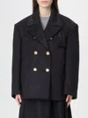 Thom Browne Coat  Woman Color Navy In Blue