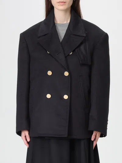 Thom Browne Coat  Woman Color Navy In Blue