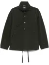 Thom Browne Coated Hooded Jacket In Multi