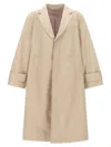 Thom Browne Water-repellent Cotton Trench Coat In Brown